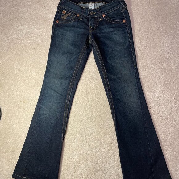 True Religion Blue Boot Cut Jeans - Picture 7 of 8